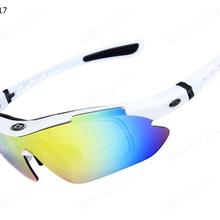 FiveBox Polarized U.V Protection Sports Glasses ,Cycling Wrap Sunglasses with 5 Interchangeable Lenses Unbreakable for Riding Driving Fishing Running Golf And All Outdoor Activities With Retail Package Glasses SP0868