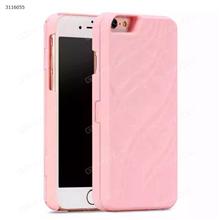 iPhone 7 Plus Cosmetic mirror mobile phone shell, Fashion Makeup mirror flip Wallet mobile Phone case, Pink Case IPHONE 7 PLUS COSMETIC MIRROR MOBILE PHONE SHELL