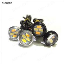 23mm Eagle Eye High Power 5630 LED White Fog Daytime DRL Backup bulbs 9W Auto Replacement Parts LED