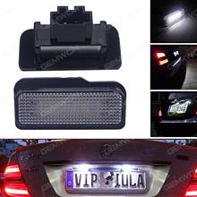 2Pcs Car LED license plate lights for Mercedes-Benz W203 (5D) Wanon / W211 / W219 Auto Replacement Parts PZD