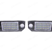 2Pcs Car LED license plate light for Ford Focus C-MAX 03- /Ford Focus MK2 03-08 Auto Replacement Parts PZD