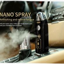 Car Air Humidifier Vehicle Purifier Electric Handheld Massager Humidifier Car Charger  Black Car Appliances VR001