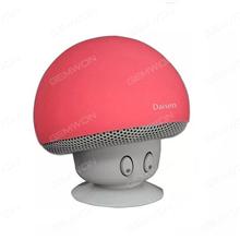 Wireless Bluetooth Speakers, Mushroom Bluetooth 4.1 Speakers, Handsfree and Mobile Bracket (red) Car Appliances BT-280