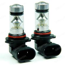 2Pcs HB3 HB4 9006 6000K 100W LED 20-SMD Cree Projector Fog Driving DRL Light Bulbs Auto Replacement Parts LED fog lights