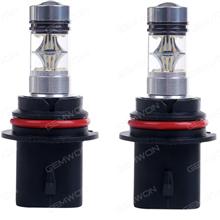 2Pcs 9004 6000K 100W LED 20-SMD Cree Projector Fog Driving DRL Light Bulbs White Auto Replacement Parts LED fog lights