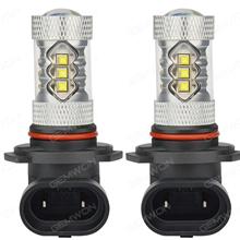 2Pcs LED fog lamp H10 80W CREE high power fog lamp H10 80W front fog lamp super bright 16SMD Auto Replacement Parts LED fog lights