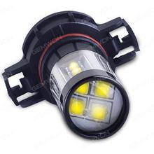 2Pcs 80W High PowerH16 5202 Extremely Super Bright White LED Lights Bulbs for Fog Light Lamp Replacement Auto Replacement Parts LED fog lights