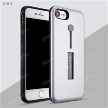 iPhone 6plus Hide cell phone holder, Hidden support red band mobile phone shell ring, silver Case IPHONE 6PLUS HIDE CELL PHONE HOLDER