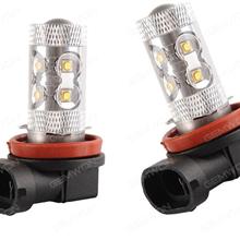 2Pcs PS24W H16 50W Fog Driving DRL Daytime Running Lights LED Projector LED Bulb Lamp DRL 5201 5202 Auto Replacement Parts LED fog lights