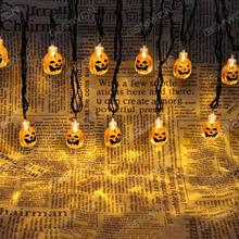 Solar LED Halloween pumpkins(TYNNG)use solar power to charge,it has always bright, flashing two functions.30small pumpkins.warm white Decorative light TYNNG
