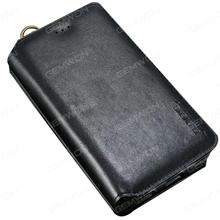 FLOVEME retro wallet models iPhone7 multi-functional bracket mobile phone shell classic leather case  （black） Case iPhone7