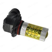 2Pcs Replacement H10  80W 6000K 16-SMD LED Fog Lights Driving Bulbs for Car - Yellow Auto Replacement Parts LED fog lights