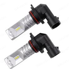 2Pcs LED Fog Driving Lights Bulbs HB3 9005 with Philips CSP LED 6SMD Chips 80W White Auto Replacement Parts LED fog lights
