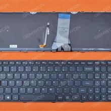 LENOVO G50-70 BLACK  FRAME BLACK Backlit win8 US 9Z.NB4BN.A01 Laptop Keyboard (OEM-B)