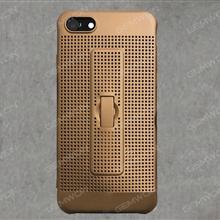 iphone 6 plus Cooling mobile phone shell, Hollow radiating bracket, mobile phone shell support, Gold Case iphone 6 plus Cooling mobile phone shell