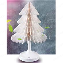LED can be folded colorful Christmas tree night light（xQ-001）USB charging or 3 batteries 7 Night Lights xQ-001