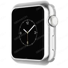 42 mm Apple watch case, Silicone plated watch case, Silver Case 42 mm Apple watch case