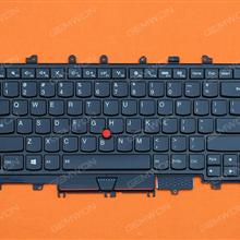 Lenovo ThinkPad X1 Gen 4 4th X1C 2016 BLACK FRAME BLACK Backlit  WIN8 US N/A Laptop Keyboard (OEM-B)