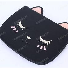 ipad mini1 / 2/3 mini4 cartoon stereo cat protection leather case (black) Case MINI1/2/3/4