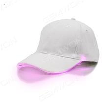 Light Up Hat, LED Glow Baseball Hat,USB Rechargeable-white hat white light Outdoor Clothing LED Hat