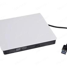 POP-UP MOBILE EXTERMAL /DVD-RW SATA HDD USB 3.0 9.5mm cover White Portable Drive ECD819-SU3