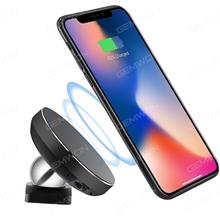 2 in 1 Car Magnetic  Wireless Charger with Phone Holder Qi Standard Car Appliances WXCD-001