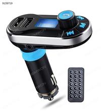 Wireless Bluetooth Car Music Player FM Transmitter Dual USB 2.1A Car Charger Support SD Card U Disk Extended Music Control Speakerphone iPhone Samsung Galaxy HTC, LG, Sony Tablet PC Mp3 Player，Silver Car Appliances BT66