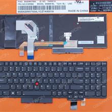 Lenovo IBM ThinkPad P51S T570 BLACK FRAME BLACK(With Point,Backlit,For Win8) US N/A Laptop Keyboard ( )