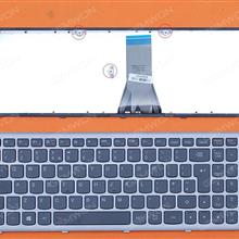LENOVO G500S S500 flex 15 GRAY FRAME BLACK(For Win8) UK N/A Laptop Keyboard (OEM-B)