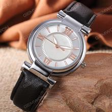 Lady quartz watch， black Smart Wear Lady quartz watch