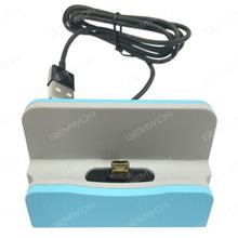 Desktop charger,for IPHONE ,5v-2A,blue Charger & Data Cable N/A