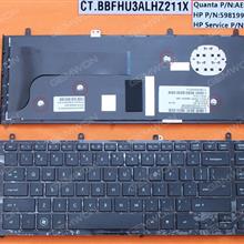 HP PROBOOK 4320S 4321S 4326S BLACK FRAME BLACK US N/A Laptop Keyboard (OEM-B)