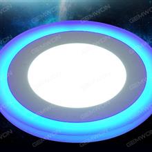 LED two-color panel light, downlight（SSMBD-001）Opening diameter 210mm 220V Round 6W LED Bulb SSMBD-001