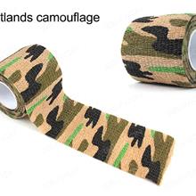 Outdoor Camping Portable Flexible Camouflage Adhesive Tape,Cycling Hunting Pretend Bike Paster,Wetland Meisai Camping & Hiking N/A