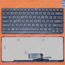 SONY VPC-CW BLACK FRAME BLACK US N/A Laptop Keyboard (OEM-B)