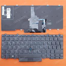 DELL  BLACK E5450  (Backlit,With Point stick,For Win8) GR PK1325A4B11 Laptop Keyboard (OEM-A)