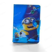 7 inches Tablet case ,Universal model, with cartoons, Yellow people Case N/A