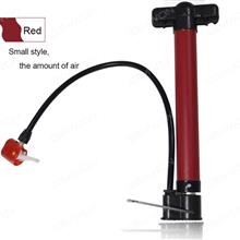 Outdoor Cycling Mini Plastic Steel Bicycle Pump,Mountain Bike Portable Inflator Pump，Red Cycling N/A