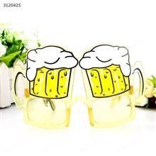 Christmas Pretend Spoof Carnival Party Glasses,Beer Glass and Bottle Opener Roll into One Glasses 890
