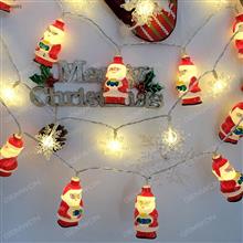 LED Santa lights string（STRL-53）3 meters 20 lights, battery mode LED String Light STRL-53
