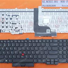 Lenovo Thinkpad P50 20EN P50 20EQ BLACK FRAME BLACK(With Point stick,With 4 Screws, Win8 ) US N/A Laptop Keyboard (OEM-B)