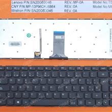 Lenovo S41-35 S41-70 S41-75 U41-70 BLACK(Without FRAME ,WIN8，Backlit) SP N/A Laptop Keyboard (OEM-B)
