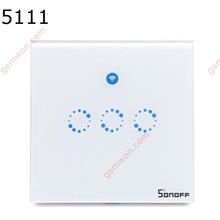 SONOFF Smart touch wall delay switch(3 GANG) Intelligent control N/A