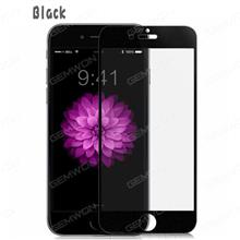 iphone6 plus anti-fingerprint full-screen tempered silk screen glass protection mobile phone film black Screen Protector IPHONE6 PLUS