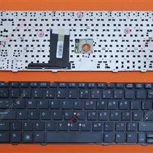 HP 2560P BLACK(Without FRAME,With point stick) UK N/A Laptop Keyboard (OEM-B)