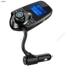 Bluetooth FM Transmitter, In-Car Universal Wireless Radio Adapter, Hands-free Car Kit with TF / Micro SD Card Slot and USB Car Charger Car Appliances T10