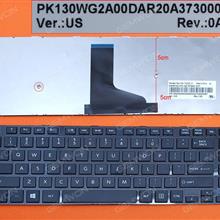 TOSHIBA L40-A C40D GLOSSY FRAME BLACK(For Win8) US N/A Laptop Keyboard (OEM-B)