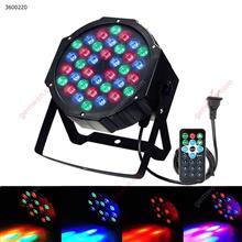 LED full color par light 36 beads performance cast light（Pa-36）a variety of modes, can adapt to different occasions，European regulations Decorative light Pa-36