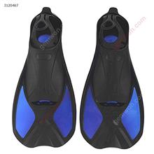 Outdoor Portable Light Diving Swim Fins,Swimming Training flippers,S,Blue Water sports equipment AF-680