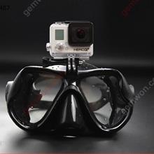 Outdoor Action Camera Diving Mask,Vidicon Diving Glasses,Black Water sports equipment ZHY-1900